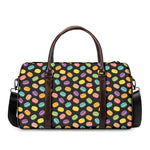 Colorful Macaron Pattern Print Duffle Bag
