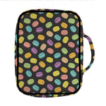 Colorful Macaron Pattern Print Front Pocket Bible Bag
