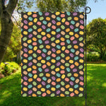 Colorful Macaron Pattern Print Garden Flag