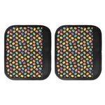 Colorful Macaron Pattern Print Handle Covers