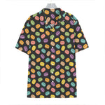 Colorful Macaron Pattern Print Hawaiian Shirt