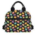 Colorful Macaron Pattern Print Insulated Lunch Bag