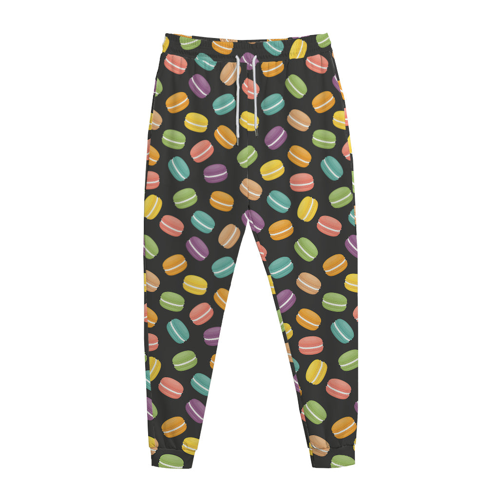 Colorful Macaron Pattern Print Jogger Pants