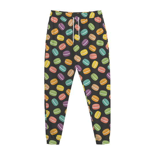 Colorful Macaron Pattern Print Jogger Pants