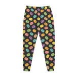 Colorful Macaron Pattern Print Jogger Pants
