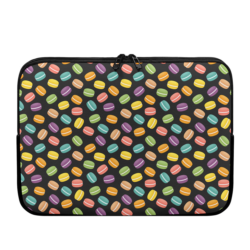 Colorful Macaron Pattern Print Laptop Sleeve