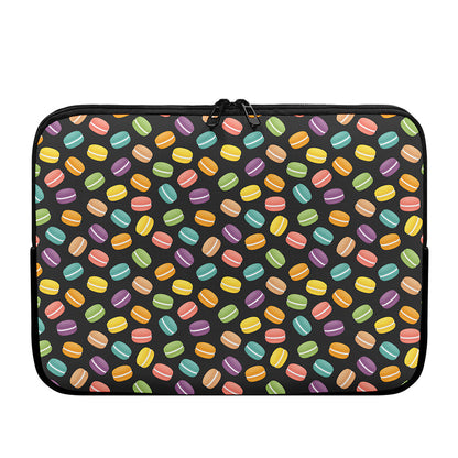 Colorful Macaron Pattern Print Laptop Sleeve