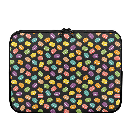 Colorful Macaron Pattern Print Laptop Sleeve