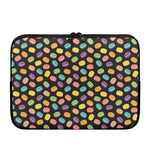 Colorful Macaron Pattern Print Laptop Sleeve