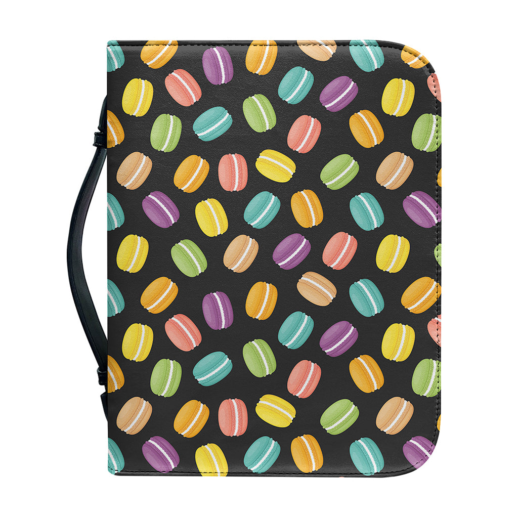 Colorful Macaron Pattern Print Leather Bible Cover