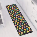 Colorful Macaron Pattern Print Long Kitchen Mat