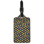 Colorful Macaron Pattern Print Luggage Tag