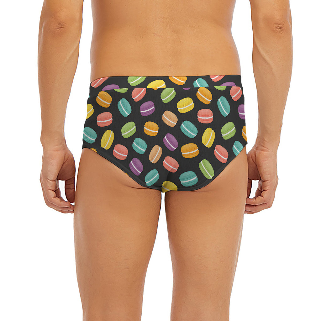 Colorful Macaron Pattern Print Men's Briefs