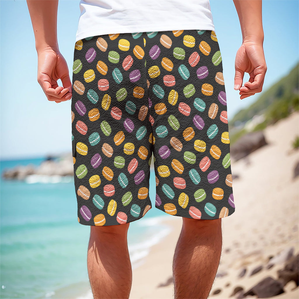 Colorful Macaron Pattern Print Men's Cargo Shorts