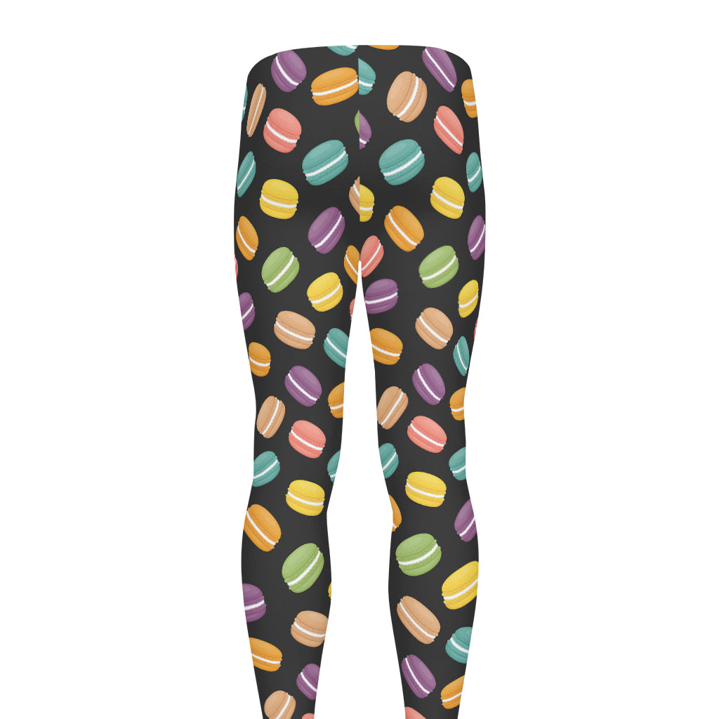 Colorful Macaron Pattern Print Men's leggings