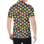 Colorful Macaron Pattern Print Men's Shirt