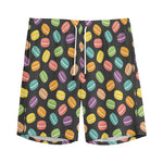 Colorful Macaron Pattern Print Men's Sports Shorts