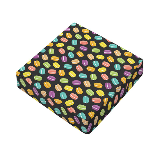 Colorful Macaron Pattern Print Outdoor Seat Cushion Cover