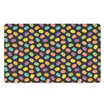 Colorful Macaron Pattern Print Polyester Doormat