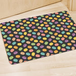 Colorful Macaron Pattern Print Polyester Doormat