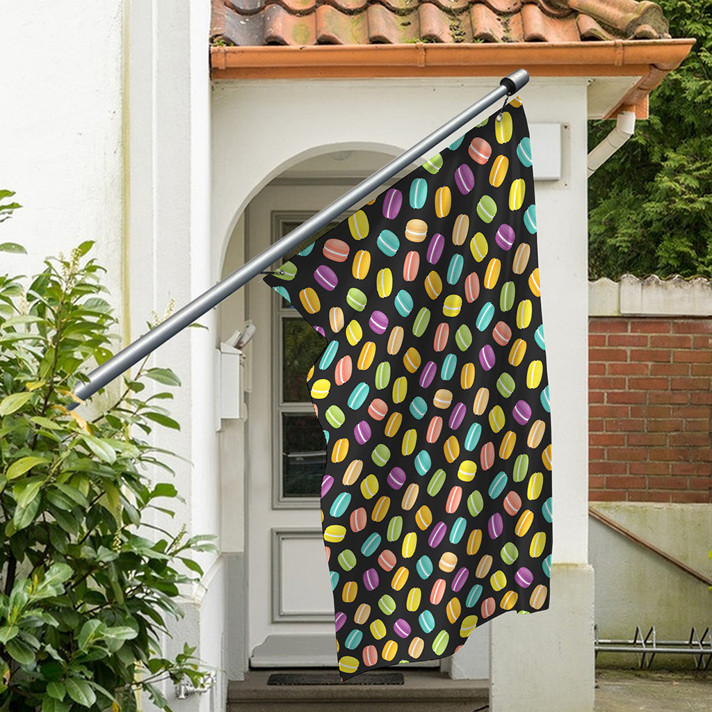 Colorful Macaron Pattern Print Polyester Flag