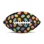 Colorful Macaron Pattern Print Rugby Ball