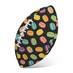 Colorful Macaron Pattern Print Rugby Ball