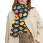 Colorful Macaron Pattern Print Scarf