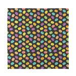 Colorful Macaron Pattern Print Silk Bandana