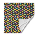 Colorful Macaron Pattern Print Silk Bandana