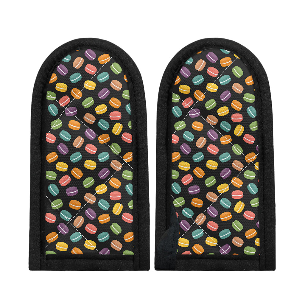 Colorful Macaron Pattern Print Skillet Handle Cover
