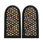 Colorful Macaron Pattern Print Skillet Handle Cover