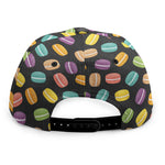 Colorful Macaron Pattern Print Snapback Cap