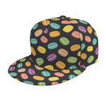 Colorful Macaron Pattern Print Snapback Cap