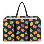 Colorful Macaron Pattern Print Utility Tote Bag
