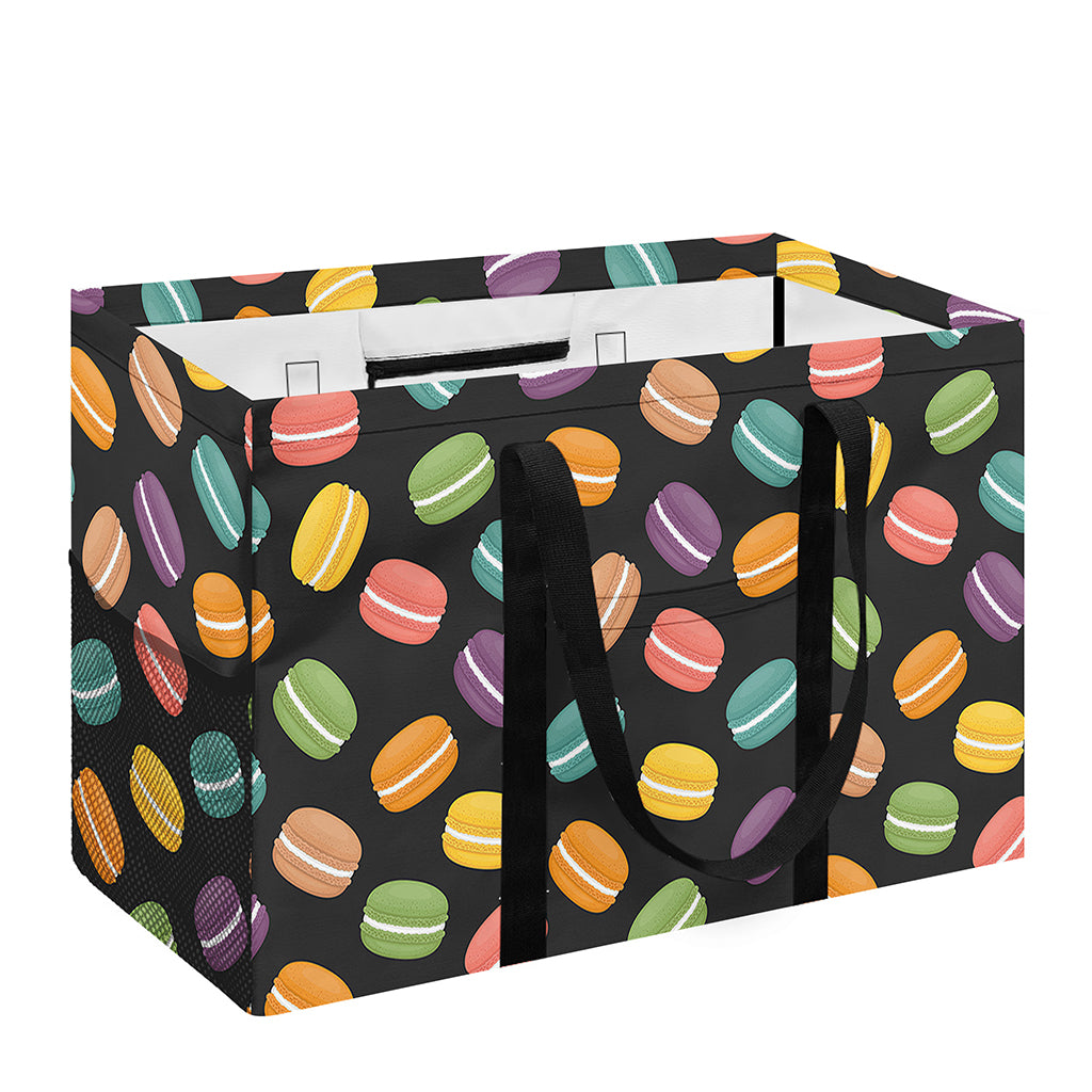 Colorful Macaron Pattern Print Utility Tote Bag