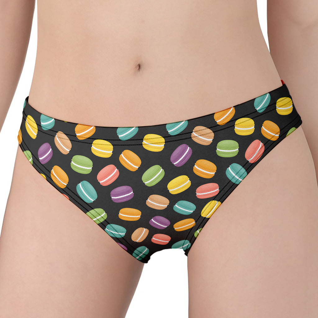 Colorful Macaron Pattern Print Women's Panties