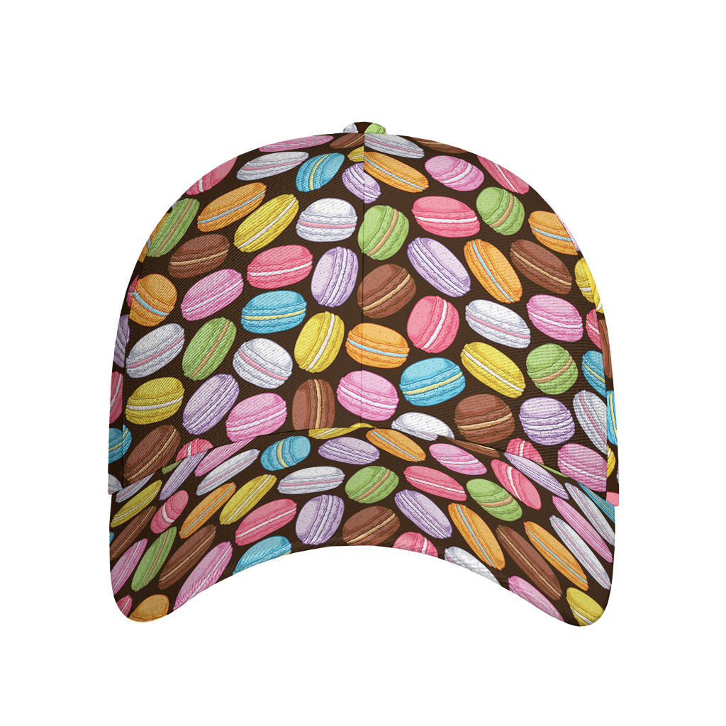 Colorful Macarons Pattern Print Baseball Cap