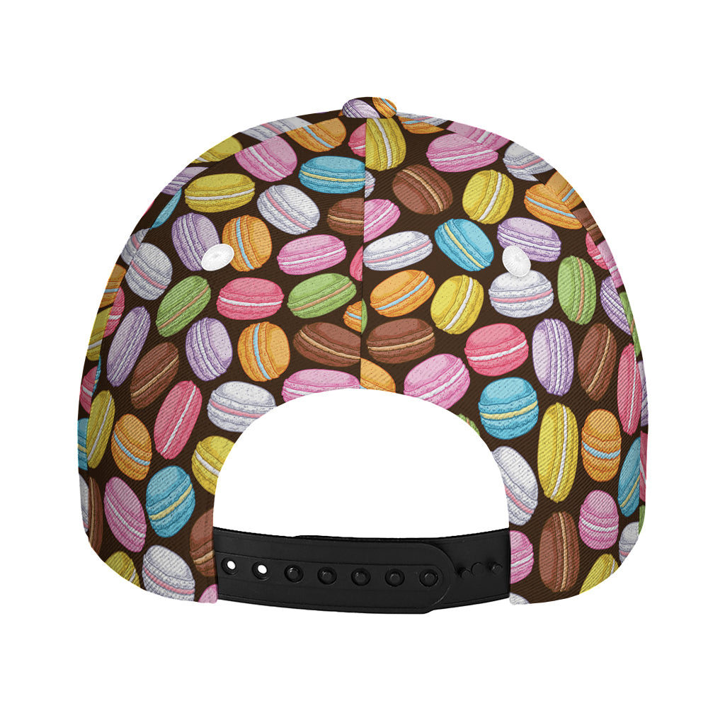 Colorful Macarons Pattern Print Baseball Cap