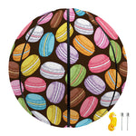 Colorful Macarons Pattern Print Basketball