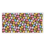 Colorful Macarons Pattern Print Beach Towel