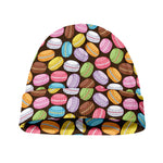 Colorful Macarons Pattern Print Beanie