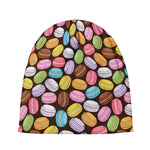 Colorful Macarons Pattern Print Beanie