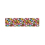 Colorful Macarons Pattern Print Bed Runner