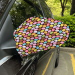 Colorful Macarons Pattern Print Car Side Mirror Covers