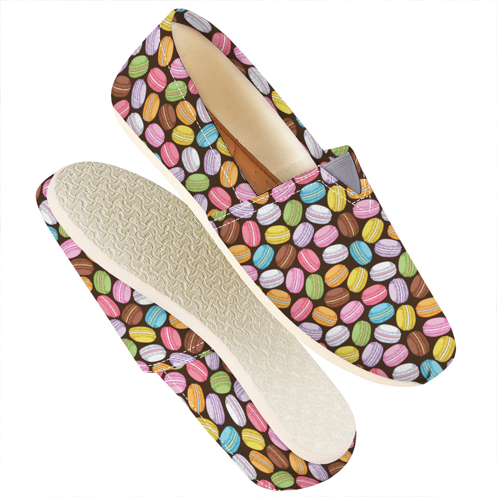 Colorful Macarons Pattern Print Casual Shoes