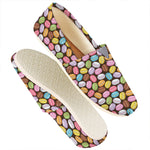 Colorful Macarons Pattern Print Casual Shoes