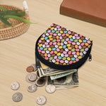 Colorful Macarons Pattern Print Coin Purse