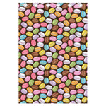 Colorful Macarons Pattern Print Curtain