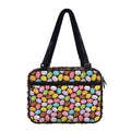 Colorful Macarons Pattern Print Double Strap Bible Bag